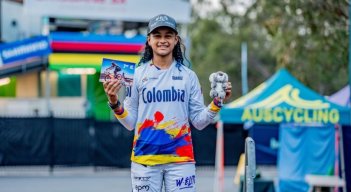 Camila de la Hoz Mundial W2 UCI BMX 2026 de Australia.