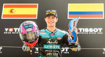 David Alonso, Moto2. 