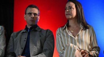 ENRIQUE CAPRILES Y MARÍA CORINA MACHADO