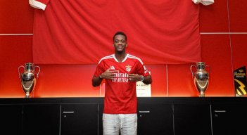 Jhon Jáder Durán. Foto: X @SLBenfica