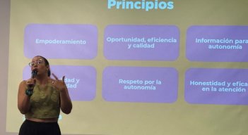 Sara Méndez Niebles, asesora de incidencia de la Mesa por la Vida y la Salud de las Mujeres/Foto: Keila Vilchez