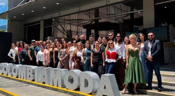 Una delegación grande de empresarios de Norte de Santander asiste a Colombiamoda 2026. / Foto: cortesía