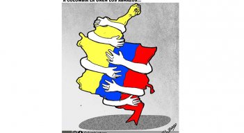 A Colombia la unen los abrazos