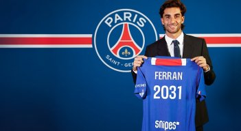 Ferran Torres cerró su ciclo con el Barcelona y jugará con el PSG bicampeón de Champioms.