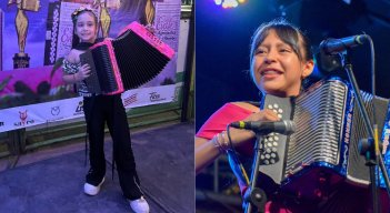 Ana Paula y Allison llevaron el vallenato de Norte hasta Valledupar.