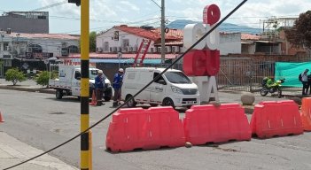 Sitio del atentado con camión bomba en la avenida 2 Norte con Avenida Los Libertadores./Foto Orlando Carvajal/La Opinión
