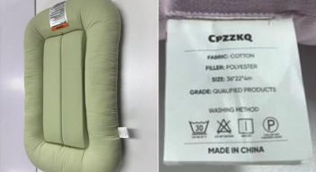 Retiran cojines para bebés vendidos en Amazon por riesgo de asfixia: esto deben hacer los padres