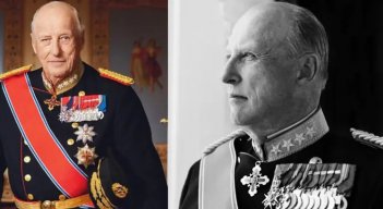 Harald-V-Noruega. Fotos: X @USBGovernment / Norway MFA