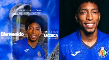 Johan Mojica, nuevo jugador del Getafe. Foto: Captura redes sociales