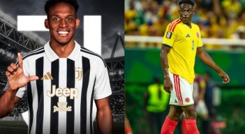 Lucumí, nuevo jugador de la juventus Foto: Captura redes sociales