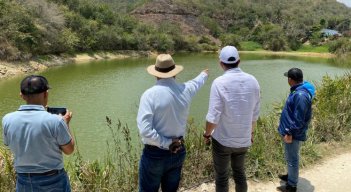 Reservorios de agua para mitigar la sequía en Ocaña.