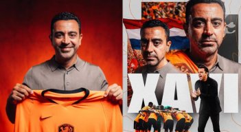 Xavi Hernández, nuevo Dt de Países Bajos. Foto: Captura redes sociales