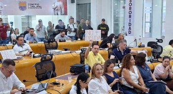 Concejales de la oposición rechazaron el nuevo crédito aprobado el viernes en el Concejo y advirtieron que con ello las finanzas del municipio quedaron comprometidas. / Foto: cortesía