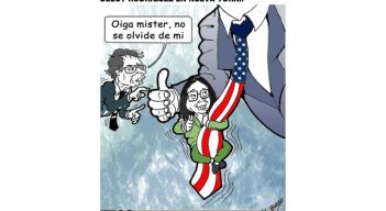 24-09-26 - Caricatura, Delcy Rodríguez en Nueva York..