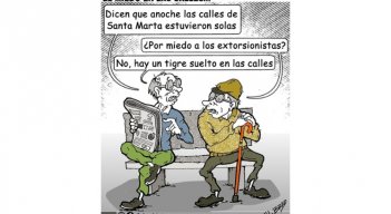 25-09-26 - Caricatura, El miedo en las calles.