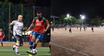 Fútbol de barrio en Cúcuta. Foto: Cortesía 