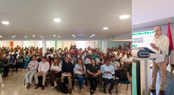 Con la presencia de la directiva nacional de Fedearroz, se llevó a cabo en Cúcuta la Asamblea General de Productores Arroceros de Norte de Santander. / Foto cortesía-La Opinión