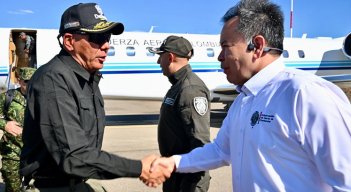 Gobernador de Norte de Santander junto al Mindefensa llegan a Ocaña para coordinar acciones de seguridad