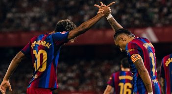 Lamine Yamal y el brasileño Rapinha, las cartas de los azulgranas para enfrentar al PSG.