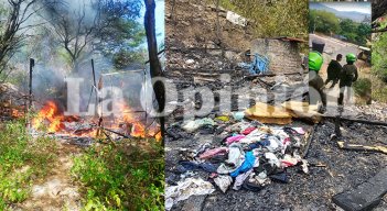 La vivienda de Ana Gil quedó reducida a cenizas en el barrio 20 de Julio, en Villa del Rosario. / Foto: Cortesía