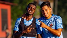 Marlon Carabalí y Leider Berdugo. 