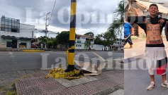 El crimen ocurrió alrededor de las 10:00 p.m. en la avenida 10 de Los Patios, frente a la clínica La Samaritana. / Foto: La Opinión