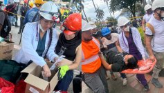 Una experiencia imborrable: la cucuteña que estudia Medicina y ayudó a salvar vidas tras el terremoto en Pereira