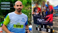Uber Fernando Quintero era un amante del running y participó en diferentes carreras.