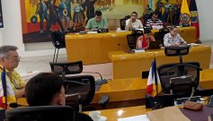 La comisión de Presupuesto del Concejo estudia el proyecto de presupuesto de C´cuuta para 2027./Foto: Cortesía