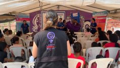 Acciones contra la violencia de género.