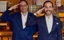 Abelardo de la Espriella y su fórmula vicepresidencial José Manuel Restrepo./Foto: Cortesía