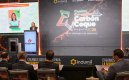 La ministra de Minas y Energía, María Nohemí Arboleda, participó en el primer día de la Cumbre Colombiana del Carbón y Coque, en Bogotá. / Foto: cortesía