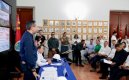 El ministro de Vivienda, Jaime Andrés Beltrán, explicando las directrices del presidente Abelardo de La Espriella para Norte de Santander/Foto: Cortesía